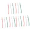FRCOLOR 18pcs Facial Hair Removal for Women Eyebrow Trimmer Easy to Hold and Grip for Grooming Tools Face Razor for Women Compact and Portable view 1