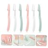 FRCOLOR 18pcs Facial Hair Removal for Women Eyebrow Trimmer Easy to Hold and Grip for Grooming Tools Face Razor for Women Compact and Portable view 3