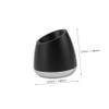 Didiseaon Razor Stand Oblique Opening Shaving Brush Holder Men Shaver Holder in Double Anti-slip Base view 2