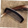 Ipetboom Black Cow Horn Brush for Women Hair Massage Comb Set Horn Hair Comb for Black Women view 4