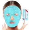 BeeVines Ice Face Mask, Cooling Gel Pack for Puffy Eyes, Cold & Hot Reusable Compress, Frozen Eye Packs Masks for Women for Dark Circles, Puffiness & Allergies (One Pack Blue) view 1