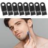 8 Pcs Shaver Cleaning Brush Set for Electric Hair Clippers - Razor Cleaner Nylon Hair Brush Set (Black) view 4