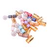 Beatifufu 20pcs Hair Accessory Hair Rings Metal Resin Beads for Braids Festive Decor for Parties Random Style view 1