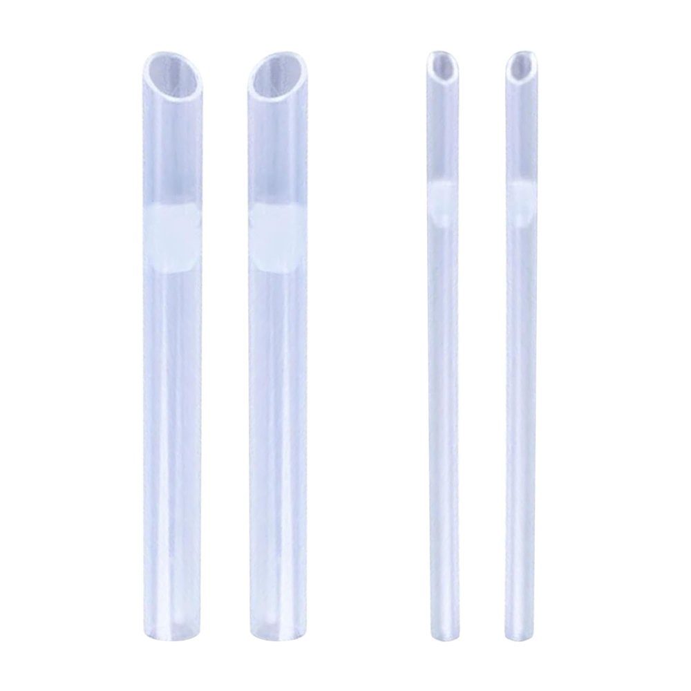 6ixGosh Receiving Tubes for Piercing Needles Plastics Body Jewelry Piercing Receiver Needles for Nose Septum Ear Belly Cartilage Daith Piercing Suppliers (4mm 8mm)