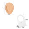 6ixGosh Soft Silicone Body Parts Model Elegant DIY Body Piercing Kit Human Body Part Displays Set Silicone Ear Mouth Nose Eye Tongue Navel Model for Piercing Practice and Jewelry Display, Tongue view 2