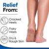 Moisturizing Socks | Cracked Heel Treatment with Aloe Vera | Moisturizer Foot Callus Remover | Aloe Socks for Cracked Heels & Dry Cracked Feet | Lotion Infused Gel Heel Socks (Fits Most) view 2