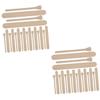 FOMIYES 200pcs Wooden Waxing Sticks Smooth Wax Applicator Spatulas for Hair Removal and Home Use for Areas and Precise Application view 1
