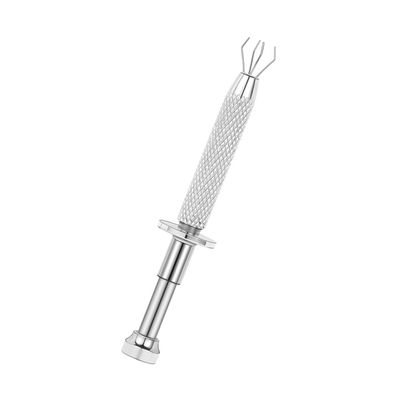 6ixGosh Piercing Ball Grabber Tool Piercing Clamps Ear Nose Septum Piercing Piercing Tool for All Piercings 316L Stainless Steel Slotted Locking Piercing Clamps Ear Lip Navel Tongue Body Piercing,S