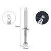 6ixGosh Piercing Ball Grabber Tool Piercing Clamps Ear Nose Septum Piercing Piercing Tool for All Piercings 316L Stainless Steel Slotted Locking Piercing Clamps Ear Lip Navel Tongue Body Piercing,S view 2
