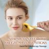 Running man Ice Globes -Facial Skin Care Tools for Women, Cryo Sticks -Unbreakable Stainless Steel and Special Design, Esthetician Supplies Cooling Spa Globes view 4