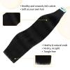 18 inch Tape in Hair Extensions Human Hair Invisible Straight Tape Hair Extensions for Women 20 Pcs/50g Seamless Skin Weft Real Hair Extension Tape ins Human Hair #1 Jet Black view 3