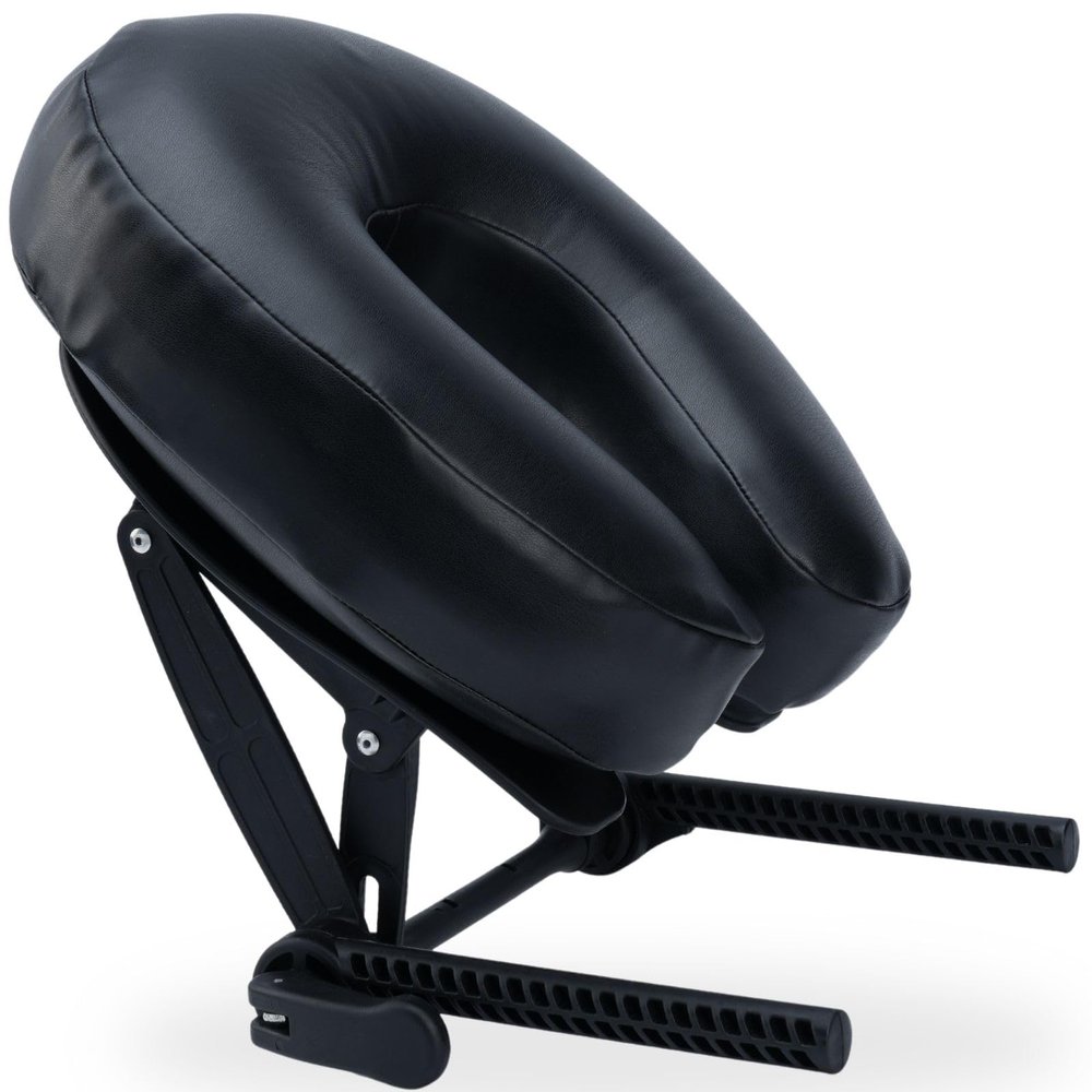 Massage Face Cradle with Cushion Massage Table Headrest, Fit Most Massage Table, Memory Foam, Adjustable