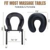 Massage Face Cradle with Cushion Massage Table Headrest, Fit Most Massage Table, Memory Foam, Adjustable view 2