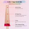 Super Long 5 in 1 Nail Drill Bits (Fine) with Classic 5 in 1 Nail Bit (Medium) view 4