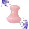 Beavorty 2pcs Natural Jade Mushroom for Scraping Therapy Smooth Design Improves Circulation Mobility Handheld Facial Body Tool view 3
