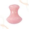 Beavorty 2pcs Natural Jade Mushroom for Scraping Therapy Smooth Design Improves Circulation Mobility Handheld Facial Body Tool view 4