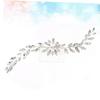 Beatifufu Handmade Rhinestone Hair Comb Bridal Jewelry Comb for Wedding Party Half-up Half-down Elegant for Women view 4