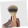 Gogogmee Travel Beard Brush for Men Small Portable Soft Bristles Barber Brush Mustache and Beard Care view 2