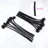 0.2cm Width 4Inch 60 Strands Loc Extension Human Hair 100% Handmade Permanent Real Dreadlock Extensions Human Hair For Women/Men/Kids Can Be Dyed Bleached Curled (width 0.2cm #1B color) view 2