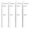 6ixGosh 20G 18G 16G 14G Piercing Taper Insertion Pins Stainless Steel Screw On Threadless Insertion Pin Taper for Nose Lip Ear Cartilage Monore Tragus Helix Body Piercing Stretching Kit view 3