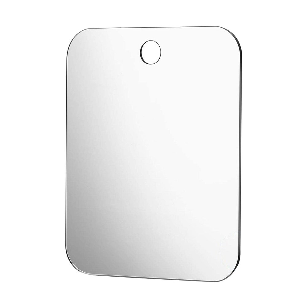 Acrylic Shower Shaving Mirror Men Women Anti Fog Travel, Rectangle