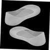 FOMIYES 2pcs Full Silicone Gel Socks for Foot Care Moisturizing Protector for Cracked Heels Reusable Foot Pads for Enhancing White view 2