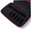 NOLITOY 2pcs Razor Case for Travel Sturdy Eva Shaver Organizer Mesh Pocket Easy Access Double Zipper Random Color view 3