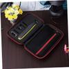 NOLITOY 2pcs Razor Case for Travel Sturdy Eva Shaver Organizer Mesh Pocket Easy Access Double Zipper Random Color view 4