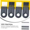 NOLITOY 120pcs Electric Razor Brush Shaving Cleaning Tool Bristle Brush Hair Clipper Cleaning Replacement Heads for Barber Shops view 3