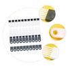 NOLITOY 120pcs Electric Razor Brush Shaving Cleaning Tool Bristle Brush Hair Clipper Cleaning Replacement Heads for Barber Shops view 4