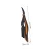FOMIYES Beard Shaver Razor Stainless Steel Manual Barber Razor for Men Lightweight and Portable Mecarta Handle for Home and Travel Use view 2