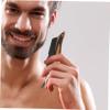 FOMIYES Beard Shaver Razor Stainless Steel Manual Barber Razor for Men Lightweight and Portable Mecarta Handle for Home and Travel Use view 4
