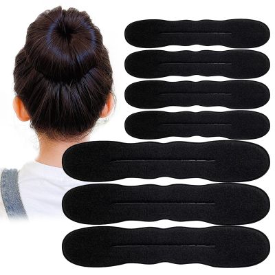 10PCS Hair Bun Maker for Women, Magic Snap Roll Sponge Curler Clips, Easy Donut Maker for Easy Bun Twister, Ballet Buns, French Twist, Updo's, Waves & more - Strong, Flexible, Reusable