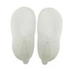 Outanaya Silicone Gel Moisturizing Boat Socks for Cracked Heels and Dry Feet Anti-Cracking Breathable and Non-Toxic Protective Silicone Socks White Reusable and Compatible with All Shoe Types view 1
