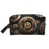 Ogniwo Steampunk Gears Toiletry Bag, Makeup Cosmetic Bag, Travel Bag For Toiletries, Storage Bag With Zipper view 1