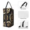 Ogniwo Steampunk Gears Toiletry Bag, Makeup Cosmetic Bag, Travel Bag For Toiletries, Storage Bag With Zipper view 3