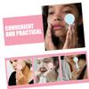 Outanaya 4pcs Silicone Face Cleansing Brush Facial Exfoliator and Scrubber for Deep Cleaning Blackhead Removal and Skin Massage and Colors view 4