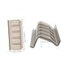 PRETYZOOM Bottle Stand Organizer Display Rack for Roller Bottles Stackable Storage Material for Home and Beauty Shops view 2