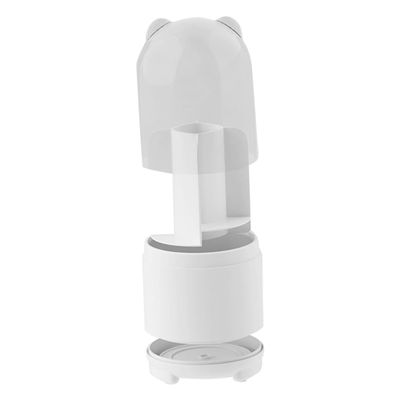 Amosfun Makeup Organizer Box Brush Holder Lid Rotating Storage Cup for Cosmetics Desktop Makeup Organizer