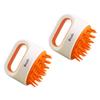 Beavorty 2pcs Shower Hair Massage Brush Non- Scalp for Deep Cleansing and Circulation Versatile Bathing Tool for Dandruff Control view 1