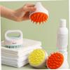 Beavorty 2pcs Shower Hair Massage Brush Non- Scalp for Deep Cleansing and Circulation Versatile Bathing Tool for Dandruff Control view 2