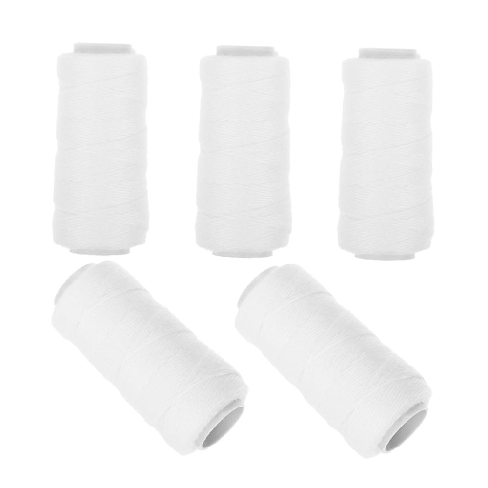 Beatifufu 5rolls Threading Facial Hair Removal Tool Gentle Epilator for Eyebrows Upper Lip Chin and More Multi-Purpose Hair Removal Thread for Smooth Skin