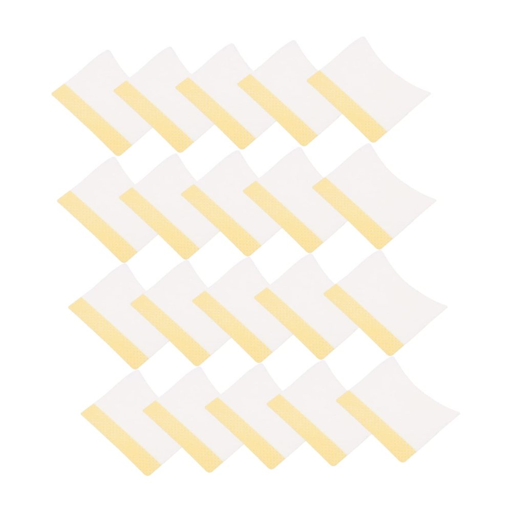 Mikinona 400pcs Eyelash Removal Cotton Sheets Gentle Eyelash Grafting Tools for Salon Personal Use Soft Eye Pads for Makeup Lash Extensions Safe Non-irritating White