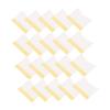 Mikinona 400pcs Eyelash Removal Cotton Sheets Gentle Eyelash Grafting Tools for Salon Personal Use Soft Eye Pads for Makeup Lash Extensions Safe Non-irritating White view 1