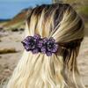 10 Pcs Double Flower Rhinestone Hair Clips fancy decorative hair clip hair accessories for women crystal hair barrettes hair decorations women thick hair view 3