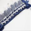 TTYAO REII Lace Headband Lolita Maid Cosplay Headband Headdress Women Vintage Lolita Hair Accessories (Navy Blue) view 4