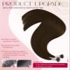Moresoo Nano Ring Hair Extensions Human Hair Dark Brown Nano Bead Hair Extensions Human Hair Straight Nano Tip Extensions Add Length 50G/50S 16 Inch view 3