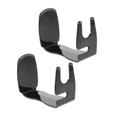 Beatifufu 2pcs Razor Stand Holder for Men Durable Plastic Shaving Brush Display Stand Space-saving Grooming Accessory for Bathroom Organization