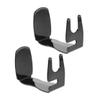 Beatifufu 2pcs Razor Stand Holder for Men Durable Plastic Shaving Brush Display Stand Space-saving Grooming Accessory for Bathroom Organization view 1