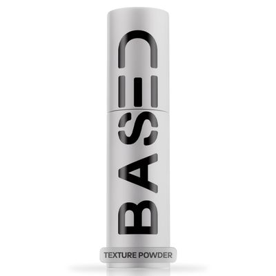 BASED Hair Texturizing Powder, Lightweight & Volumizing Hair Styling Powder with Matte Finish, Add Texture to Hair with Medium Hold, For Short to Medium Hair, (1.69oz Bottle, 2.5 Gram Fill, Pack of 1)